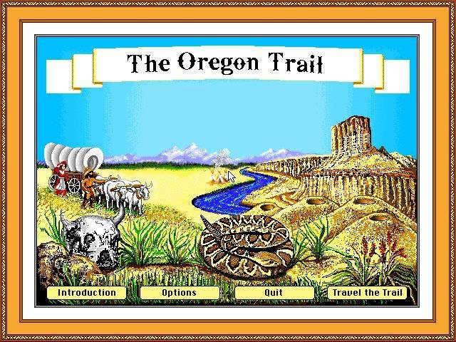 Portada de The Oregon Trail (1971)