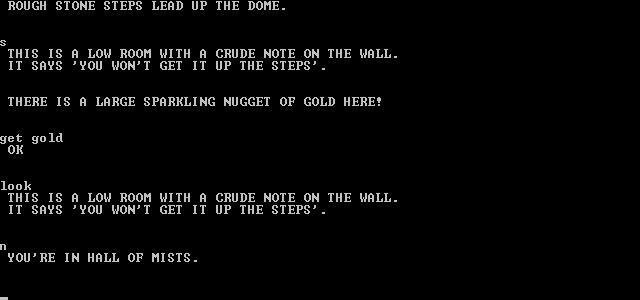 Portada de Colossal Cave Adventure