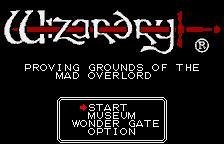 Portada de Wizardry: Proving Grounds of the Mad Overlord