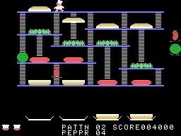 Portada de BurgerTime (1982)