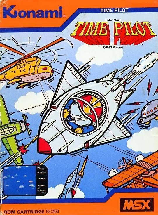 Portada de Time Pilot (1982)