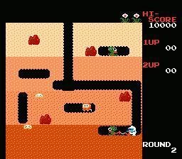 Portada de Dig Dug (1982)