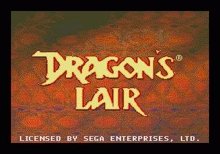 Portada de Dragon's Lair