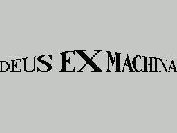 Portada de Deus Ex Machina