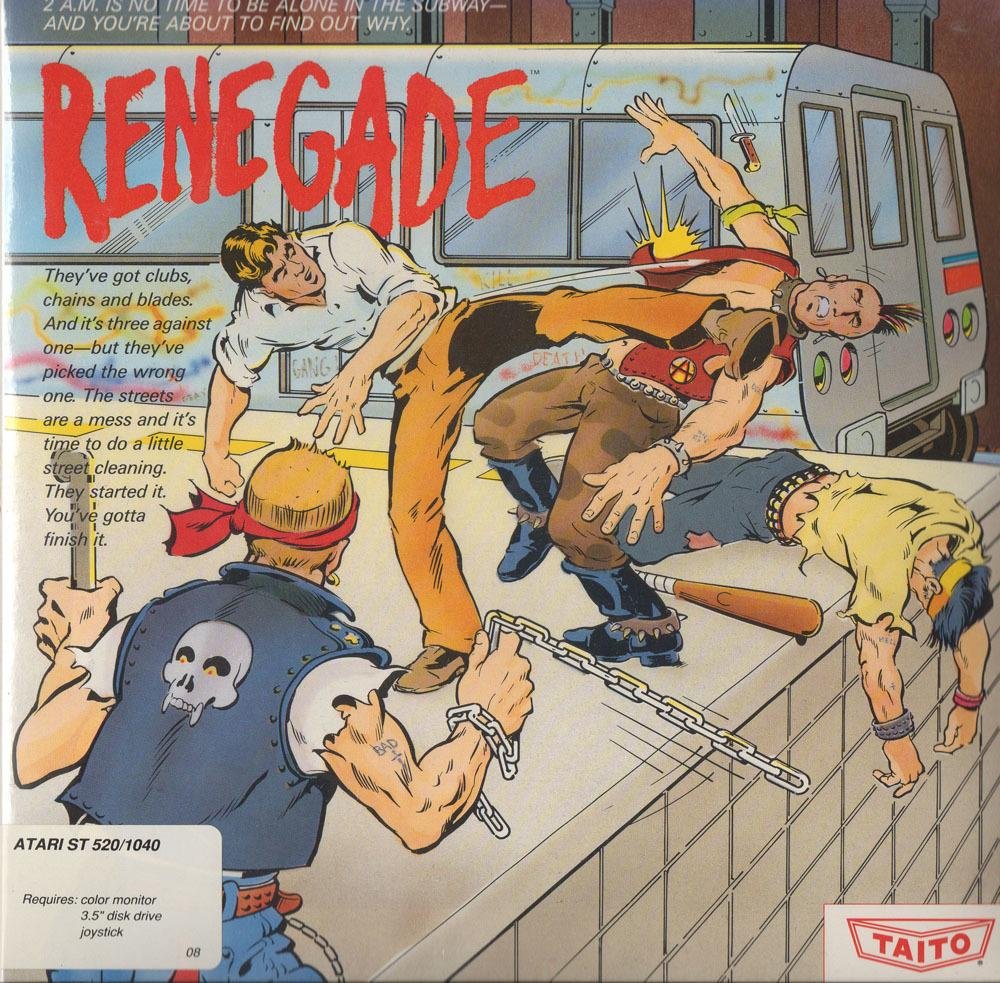 Portada de Renegade (1986)