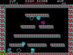 Portada de Bubble Bobble (1986)