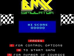 Portada de BMX Simulator