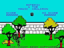 Portada de Asterix and the Magic Cauldron