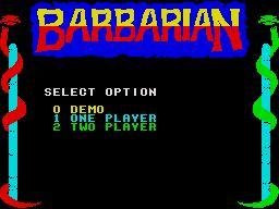 Portada de Barbarian: The Ultimate Warrior