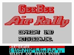 Portada de Gee Bee Air Rally