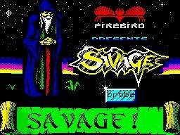 Portada de Savage (1988)