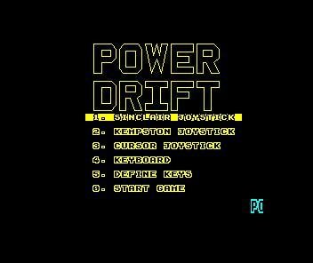 Portada de Power Drift (1988)
