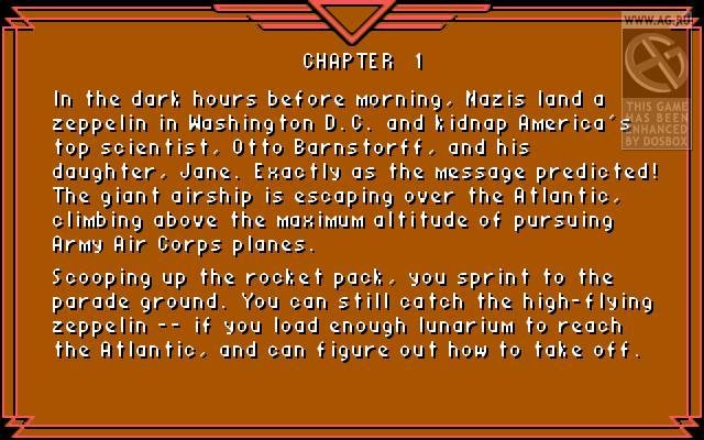 Portada de Rocket Ranger