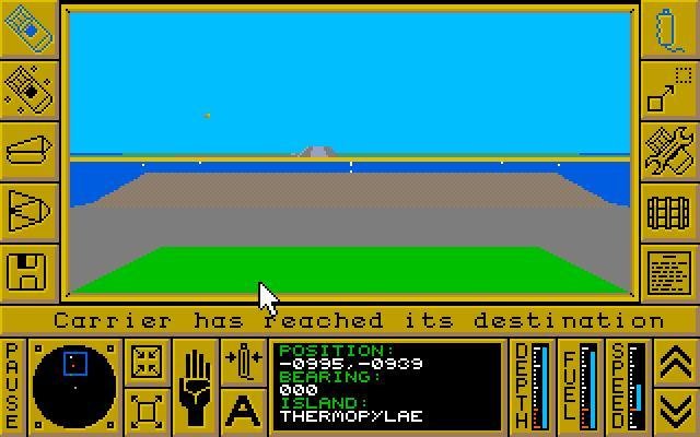 Portada de Carrier Command