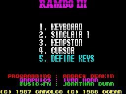 Portada de Rambo III