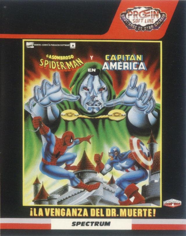 Portada de The Amazing Spider-Man and Captain America in Dr. Doom's Revenge!
