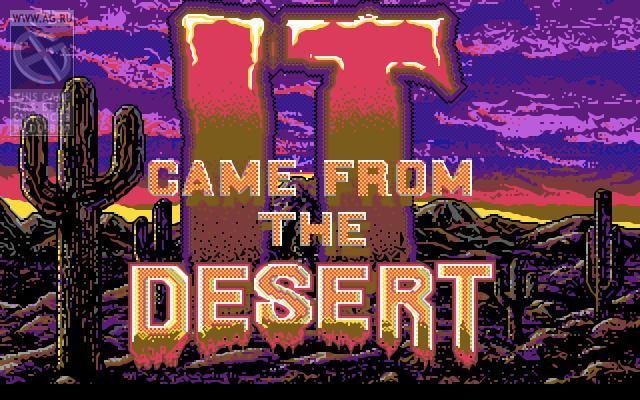 Portada de It Came from the Desert