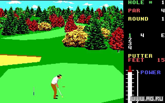 Portada de World Class Leader Board Golf