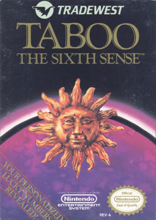 Portada de Taboo: The Sixth Sense