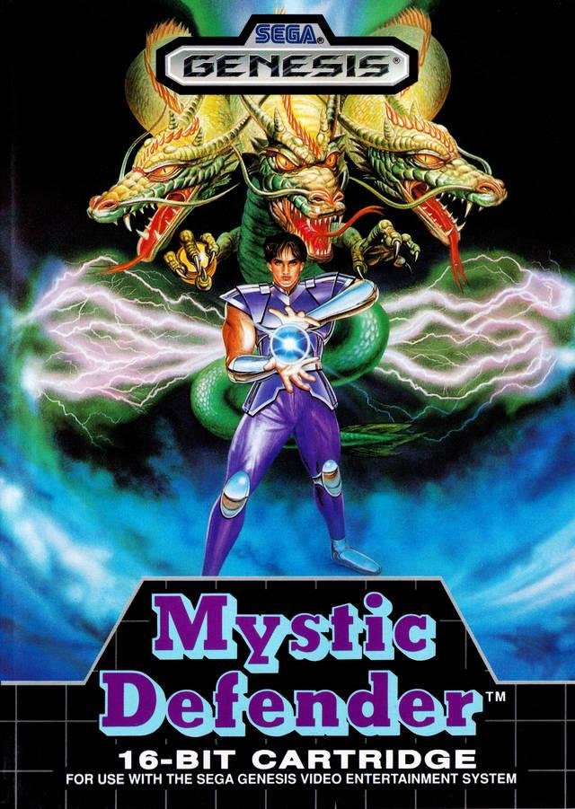 Portada de Mystic Defender