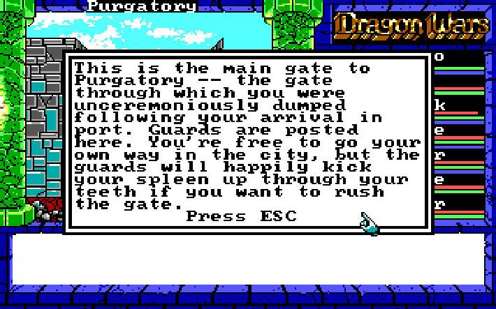 Portada de Dragon Wars