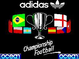 Portada de Adidas Championship Football