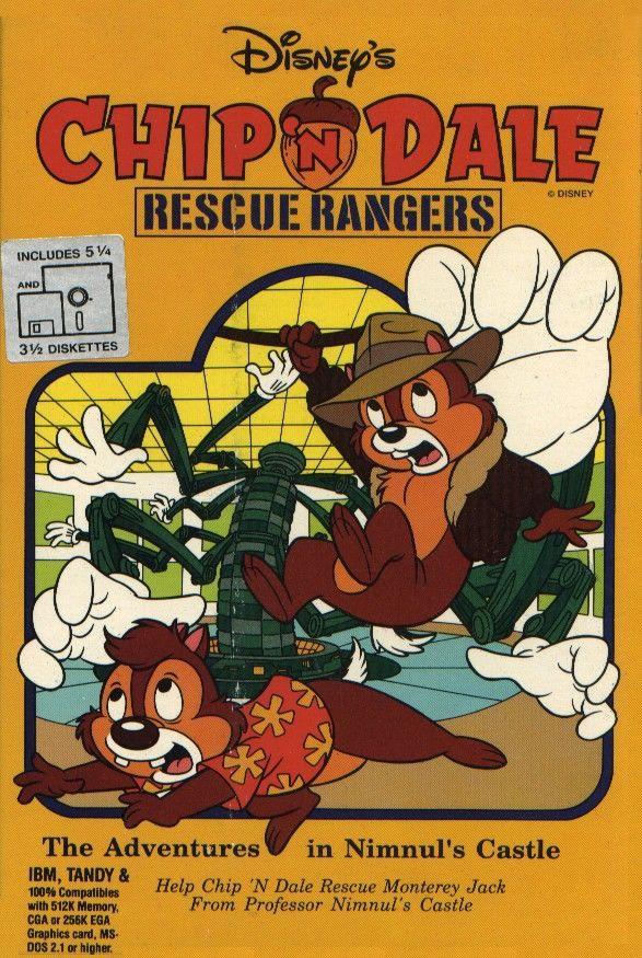 Portada de Disney's Chip 'n Dale: Rescue Rangers - The Adventures in Nimnul's Castle