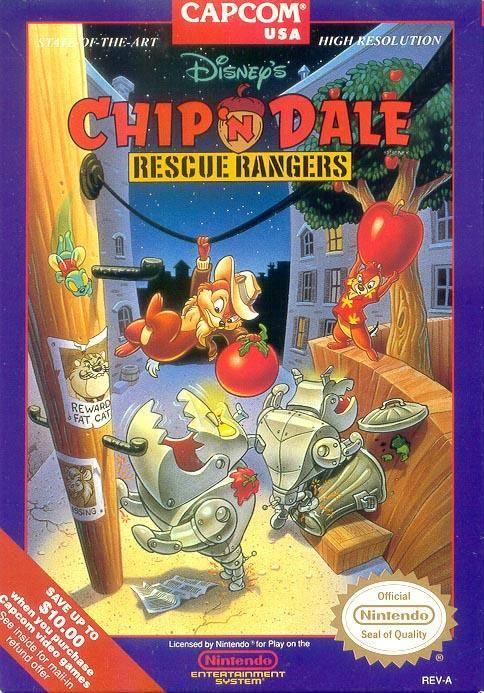 Portada de Chip 'n Dale Rescue Rangers