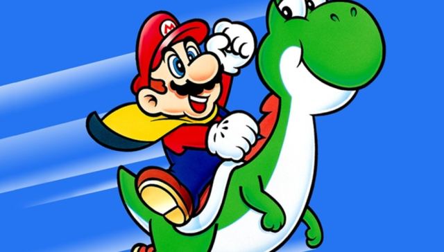 Portada de Super Mario World