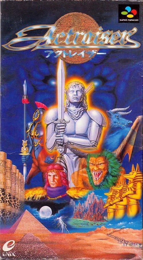Portada de ActRaiser (1990)