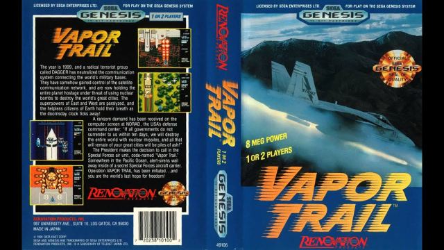 Portada de Vapor Trail: Hyper Offence Formation