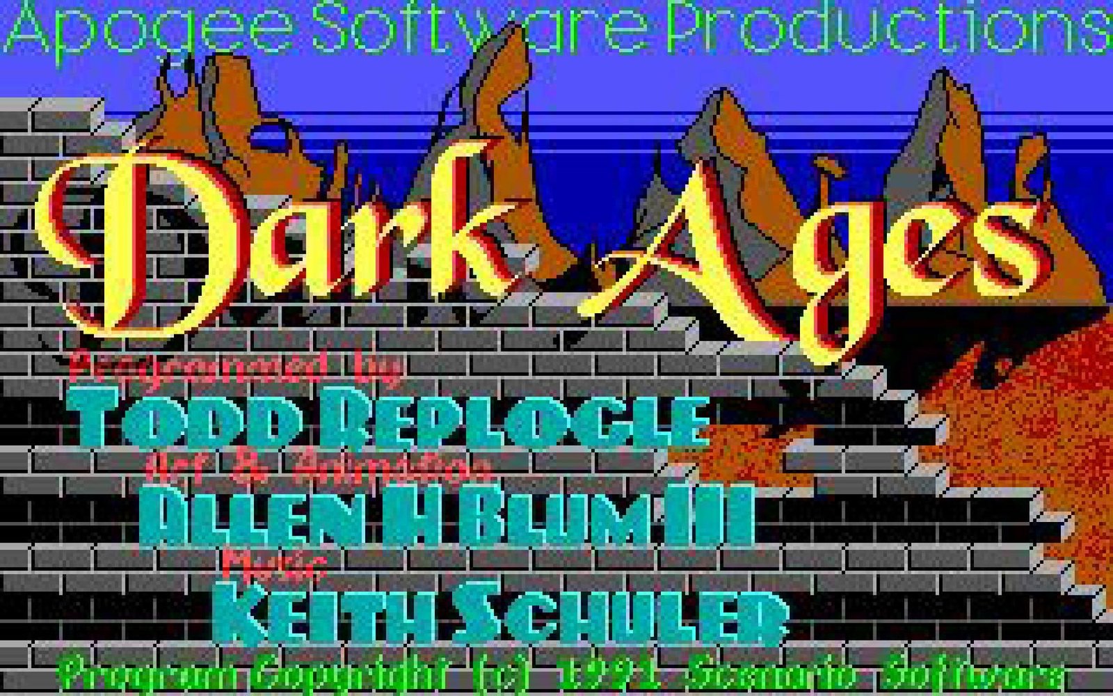 Portada de Dark Ages