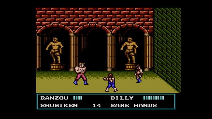 Portada de Double Dragon III: The Sacred Stones (1991)
