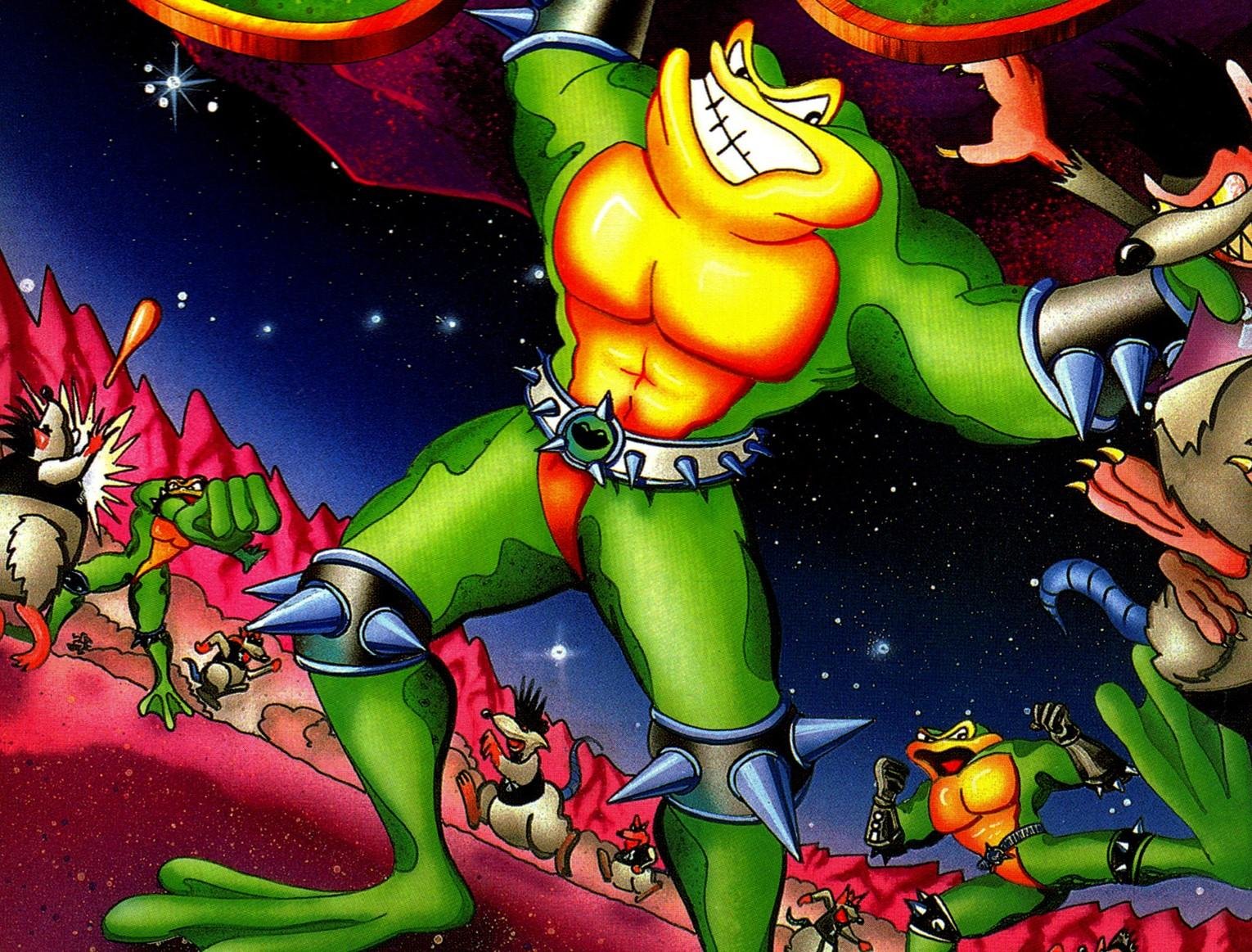 Portada de Battletoads