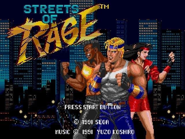 Portada de Streets of Rage