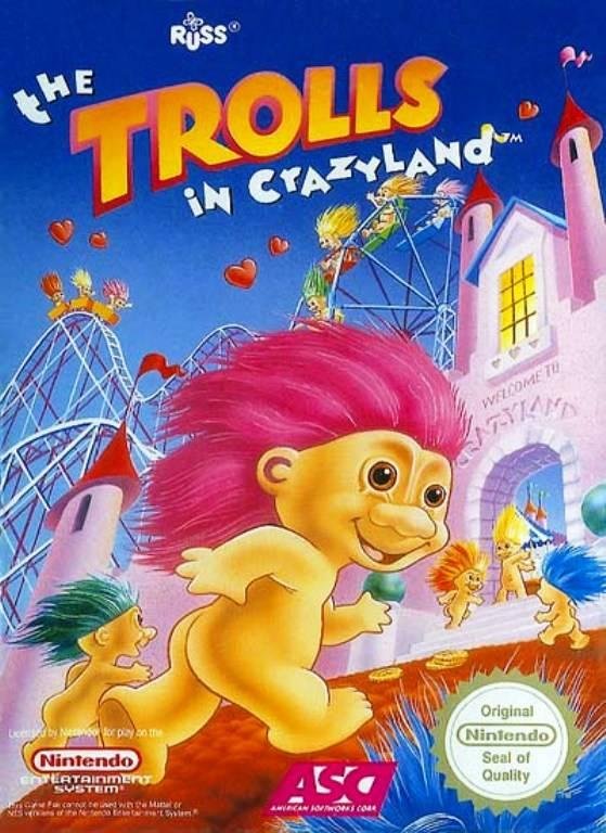 Portada de The Trolls in Crazyland