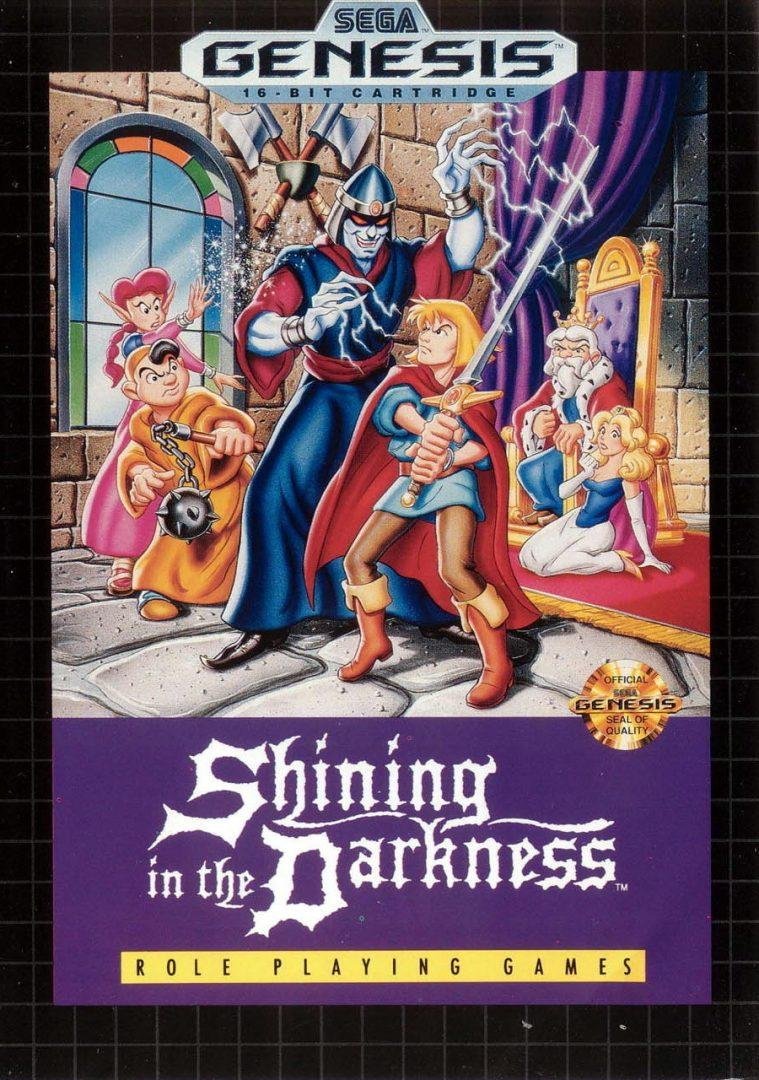 Portada de Shining in the Darkness (1991)