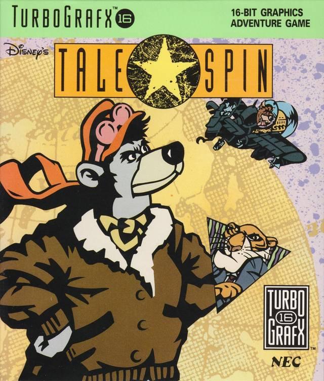 Portada de Disney's TaleSpin (TurboGrafx-16)