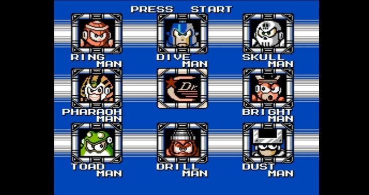 Portada de Mega Man 4 (1991)