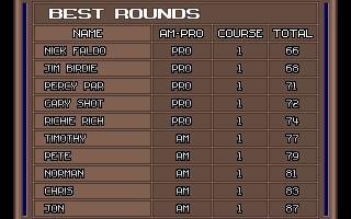 Portada de Nick Faldo's Championship Golf (1992)