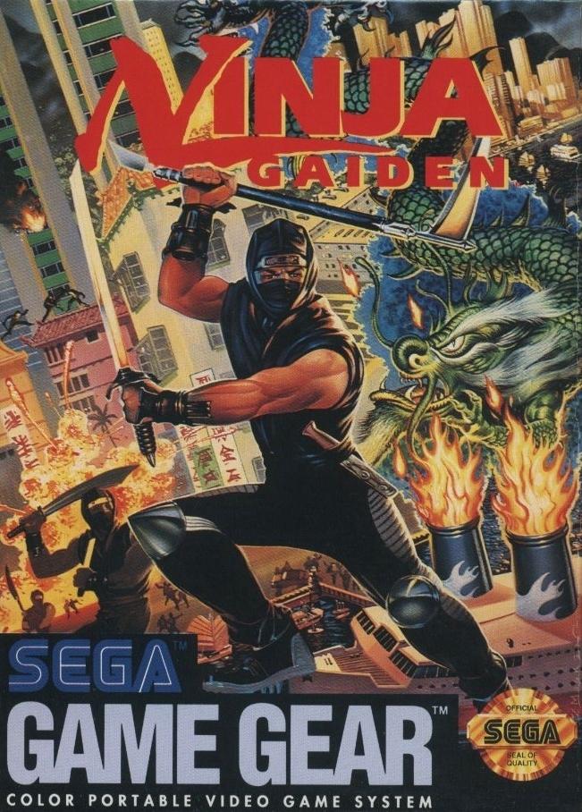 Portada de Ninja Gaiden (SEGA)