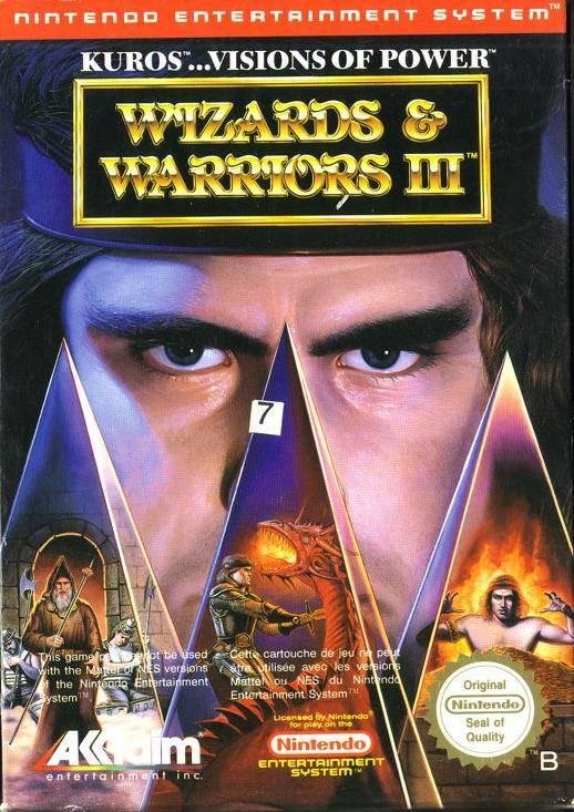 Portada de Wizards & Warriors III: Kuros: Visions of Power