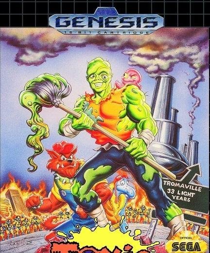 Portada de Toxic Crusaders