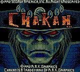 Portada de Chakan: The Forever Man