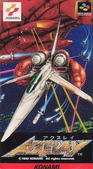 Portada de Axelay (1992)