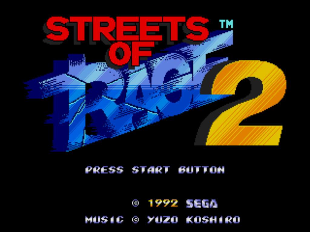 Portada de Streets of Rage 2