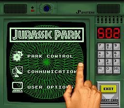 Portada de Jurassic Park