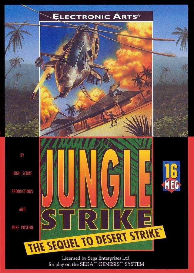 Portada de Jungle Strike