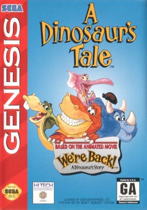 Portada de A Dinosaur's Tale