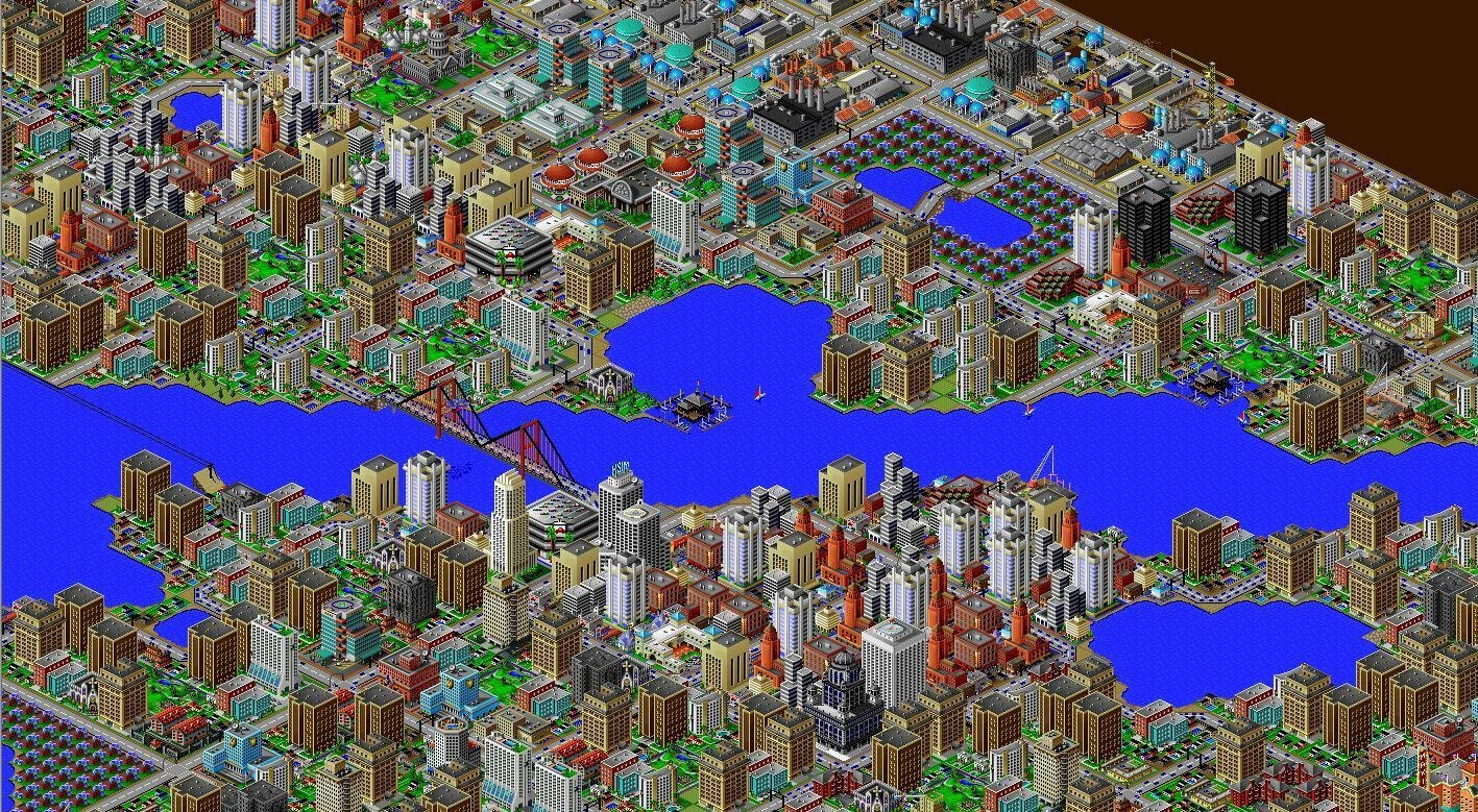 Portada de Sim City 2000
